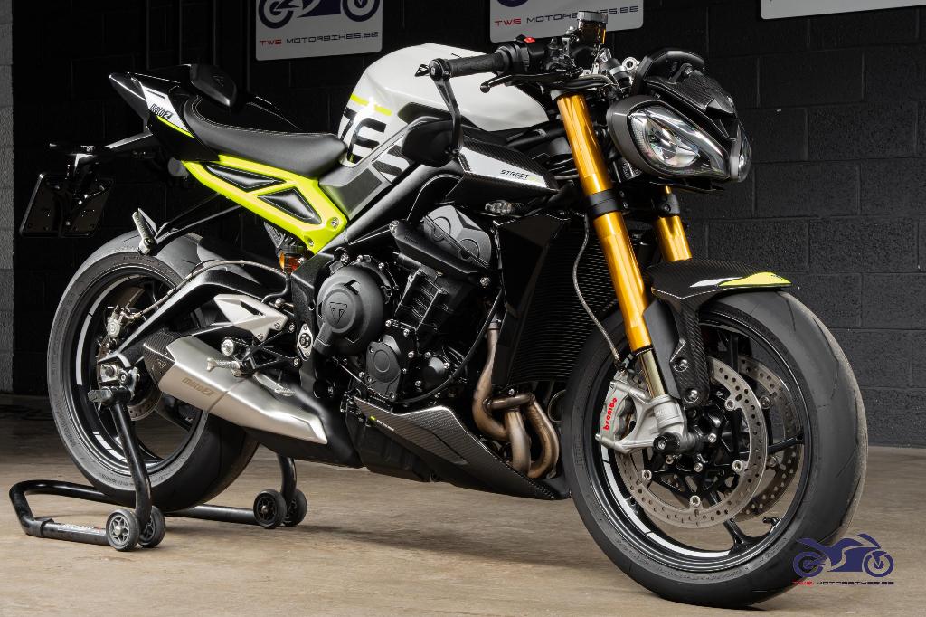 Triumph Street Triple Edition MOTO 2, Traction Control, Occasion, Motorrijbewijs A, Bedrijf