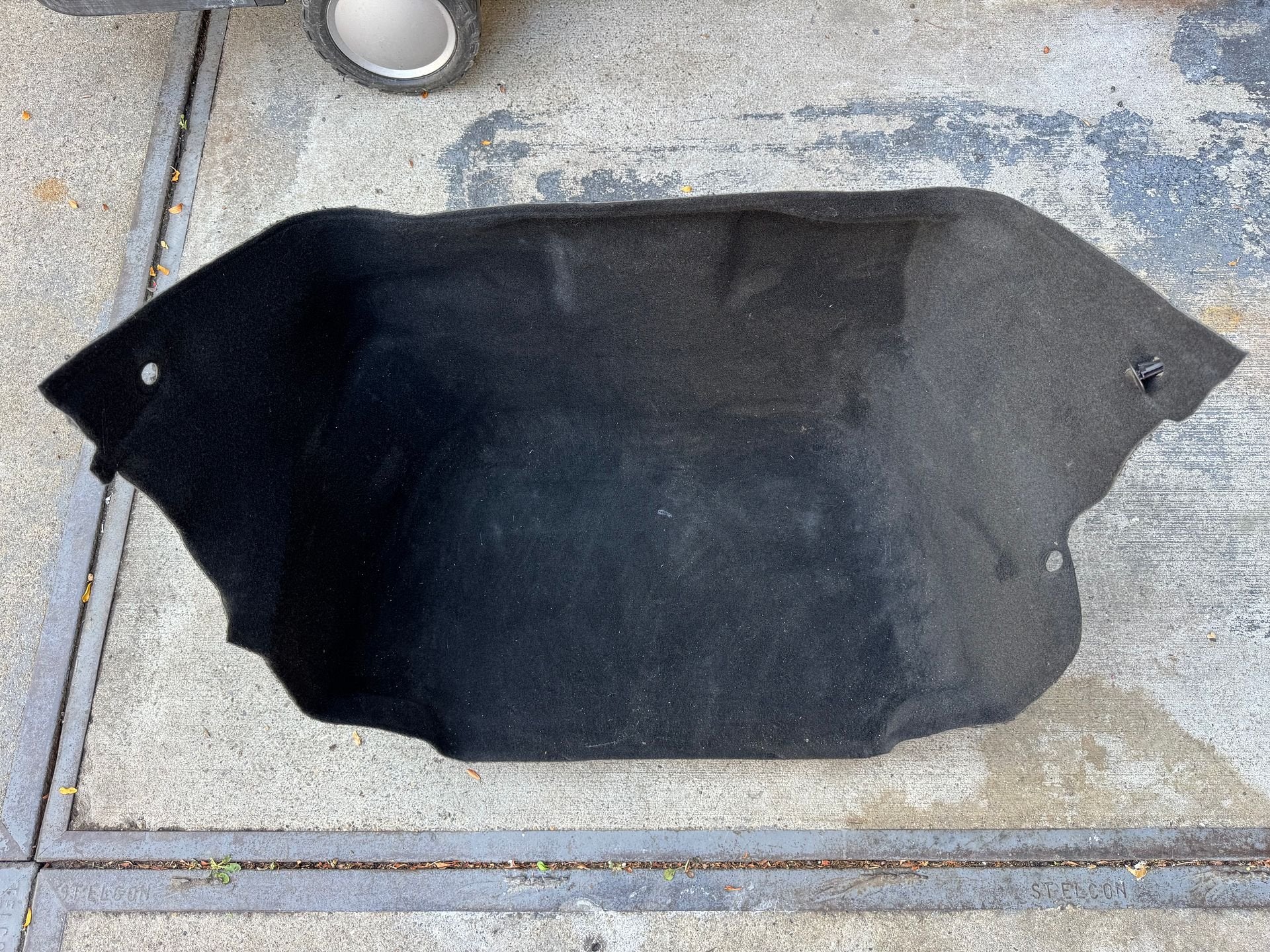 Porsche 987.551.045.04 kofferbakmat zwart, -, Utilisé, -, -