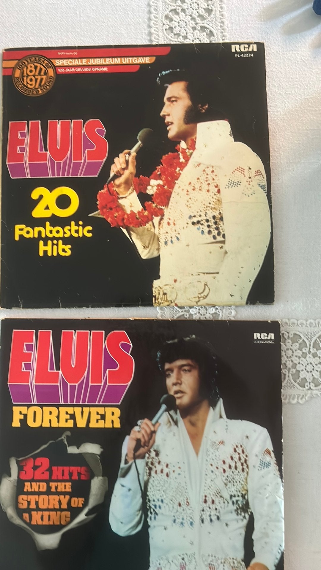2 LP vinyl ELVIS, Originele persing, Ophalen, Zo goed als nieuw