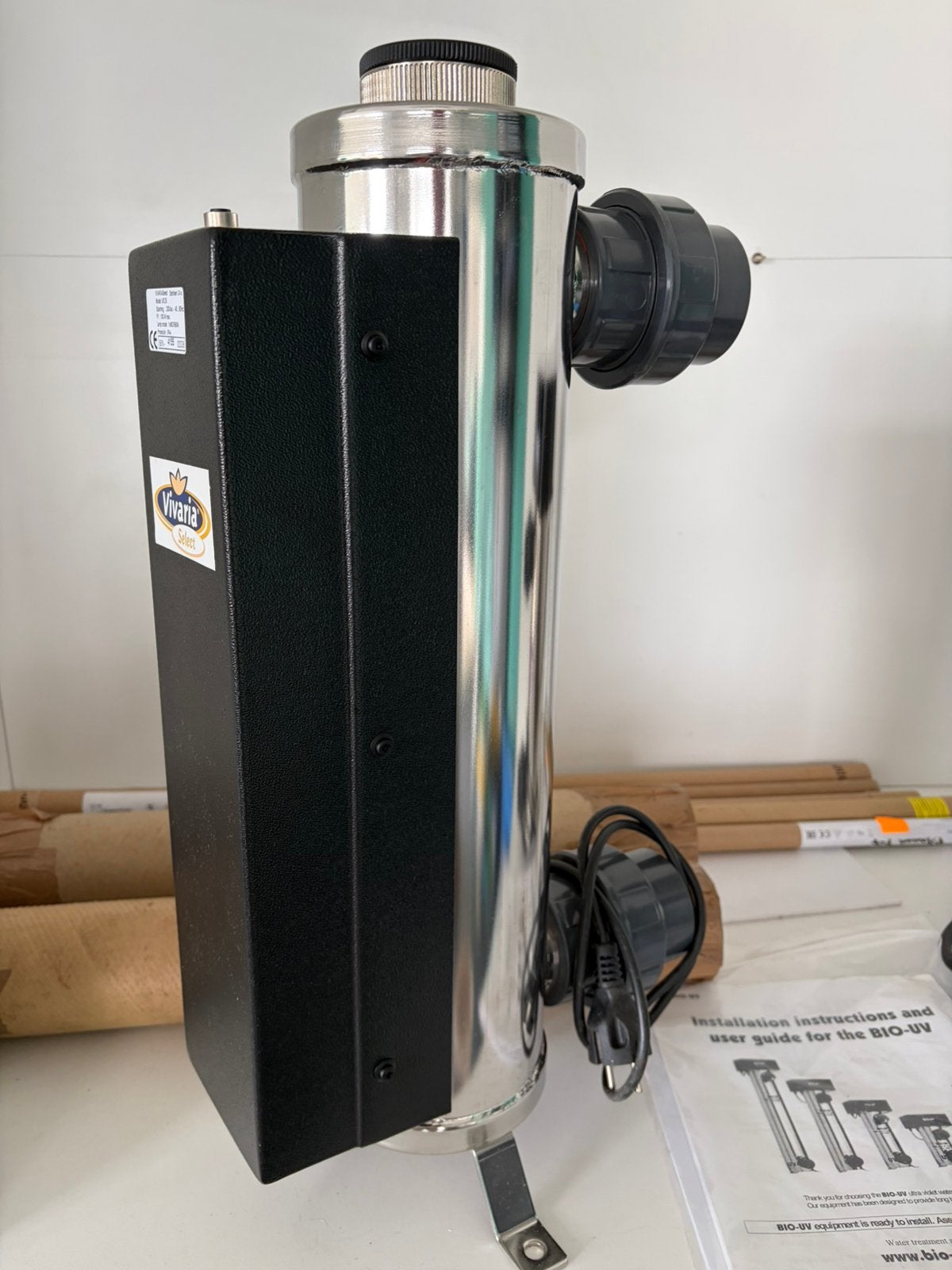 Nirox ( vroeger Agua-vivaria) uv 25 ( 95 watt), Ophalen, Zo goed als nieuw
