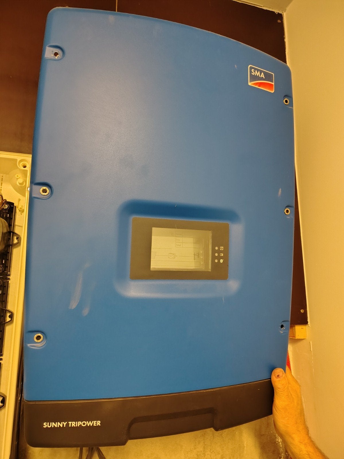 omvormer SMA STP7000TL-20, Ophalen, Gebruikt, Compleet systeem