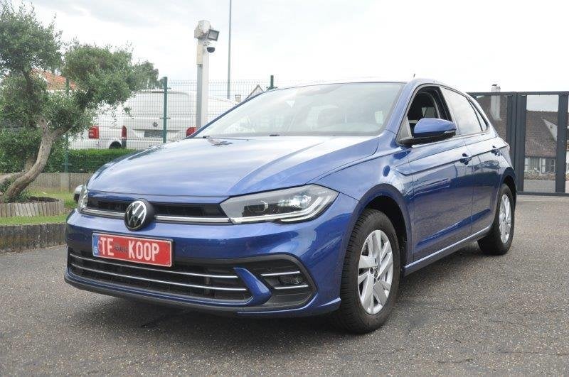 VW Polo '22 1.0 Automatique 82dkm 0475765752 Parfait, Autos, Capteur de lumière, Essai à domicile, Achat, Euro 6