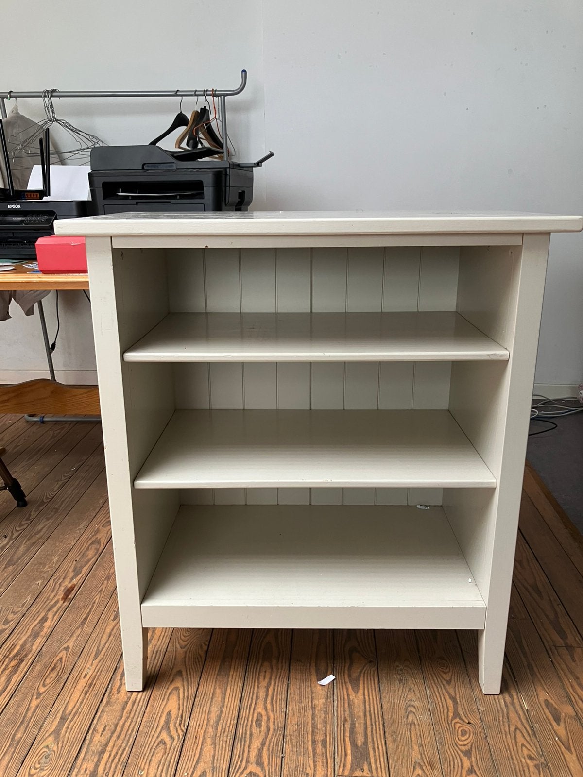 Wooden shelves grey gratis, Enlèvement, Utilisé