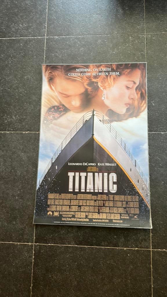 Film affiche Titanic, Verzamelen, Posters, Ophalen, Zo goed als nieuw