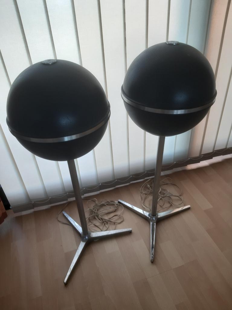 2 oude vintage Grundig boxen zeldzaam !, Audio, Tv en Foto, Luidsprekerboxen, Ophalen, Gebruikt, Overige merken