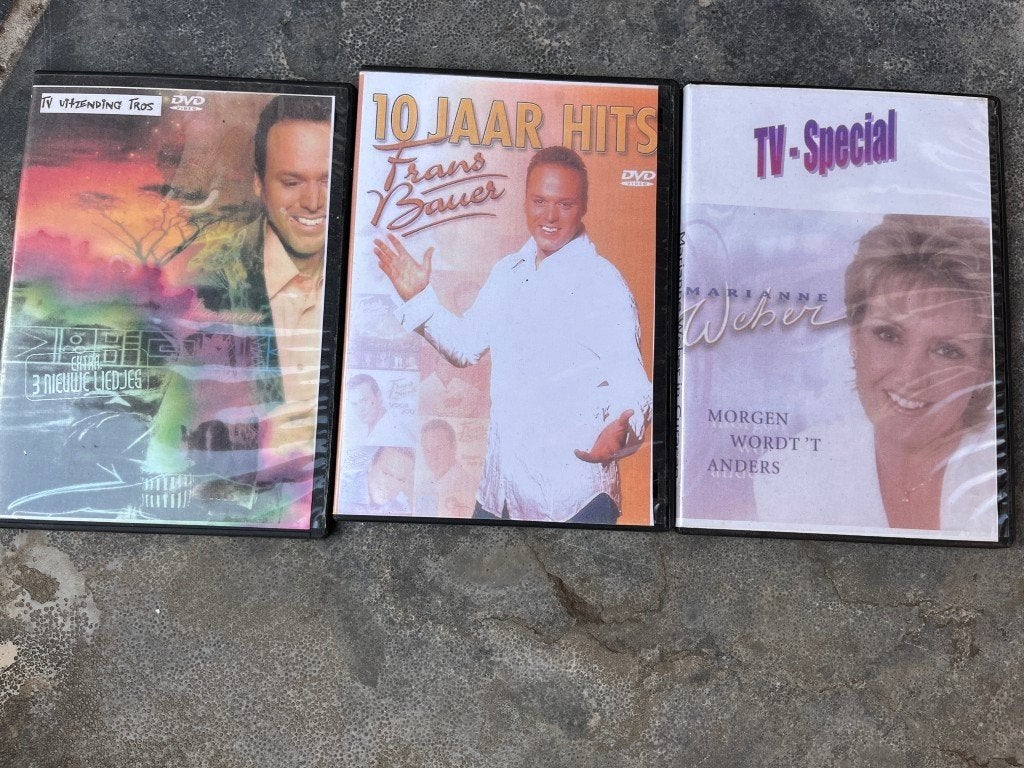 3 DVD Frans Bauer - Marianne Weber, Enlèvement ou Envoi, Français