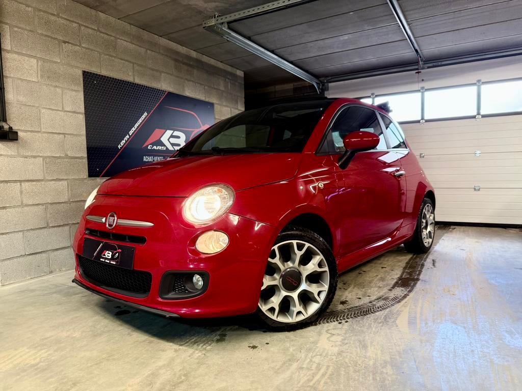 Fiat 500C Cabriolet • 2015 • 82.000 Kms • 1.2s Essence 75CV, Autos, Rouge, Achat, Euro 6, Entreprise