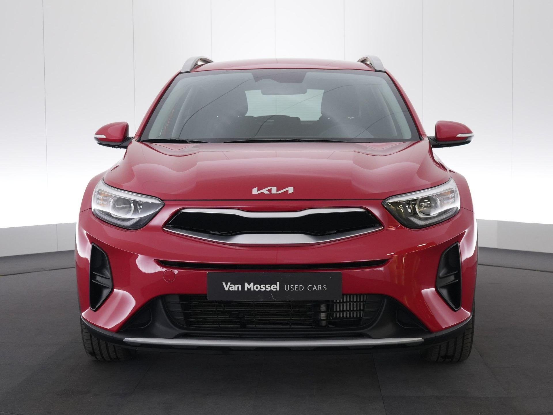 Kia Stonic 1.0 T 100 Pulse, Autos, Rouge, Entreprise, Boîte manuelle, Entretenue par le concessionnaire