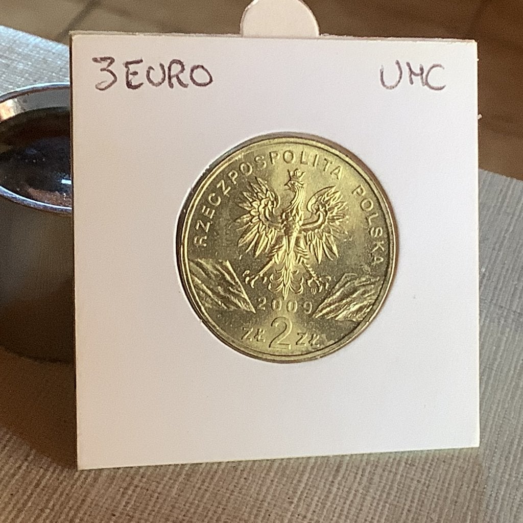 2 zlote munten Polen, Ophalen of Verzenden, Polen, Setje