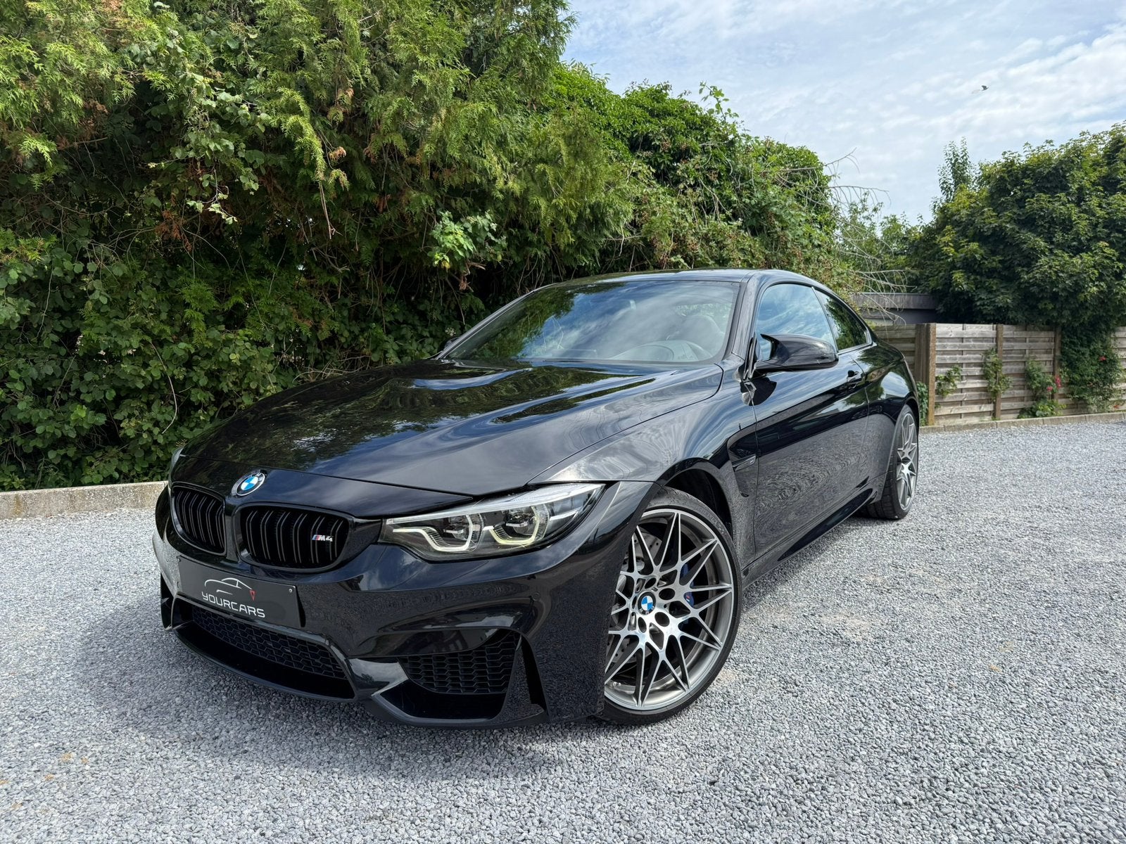 BMW M4 Coupe 3.0 Competition DKG Drivelogic, Auto's, BMW, Automaat, 4 zetels, Achterwielaandrijving, Zwart
