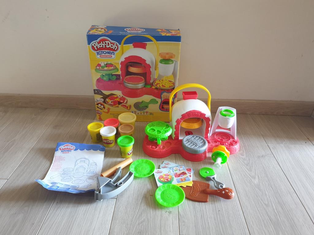 Play-Doh Stamp ´n Top Pizza - Kitchen Creations, Ophalen, Zo goed als nieuw