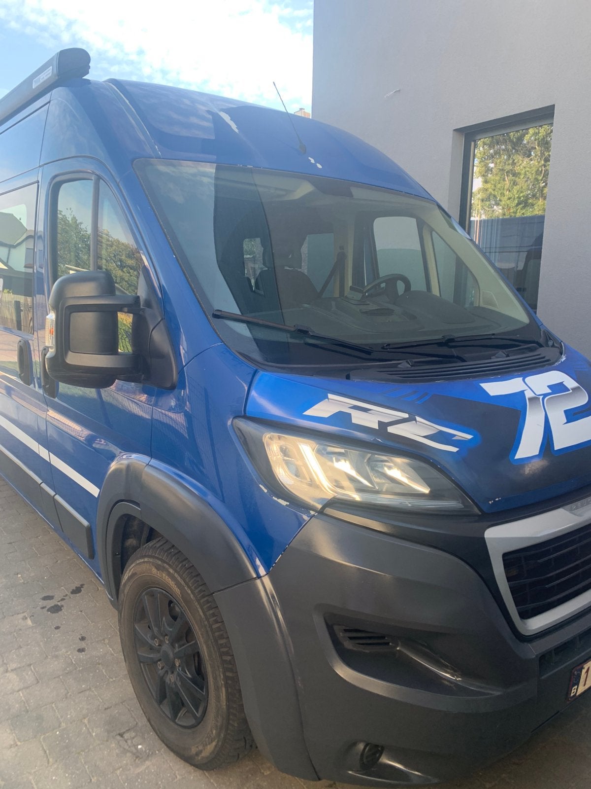 Peugeot Boxer Multicab, Voorwielaandrijving, Stof, Blauw, 6 zetels