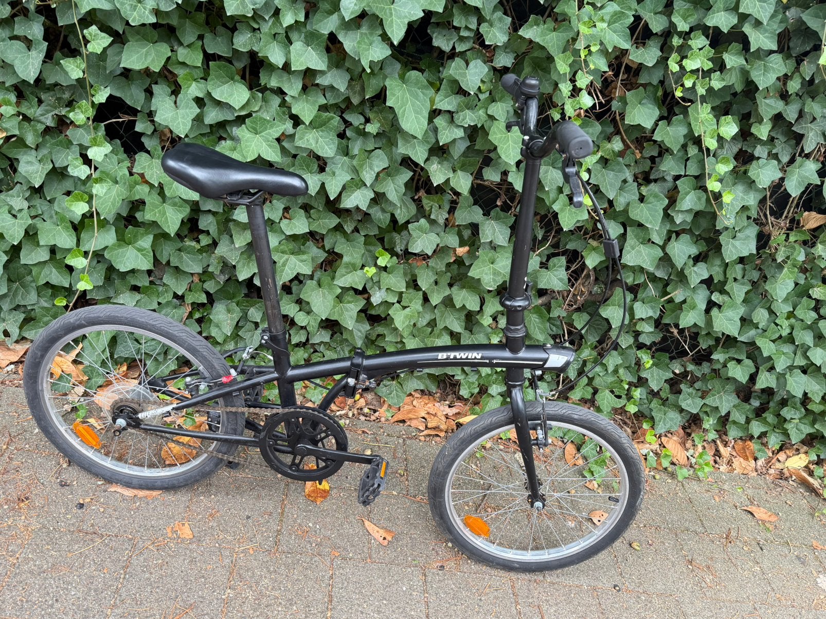 Plooifiets van merk bitwine de rest prima, Fietsen en Brommers, Fietsen | Vouwfietsen, Ophalen of Verzenden, Zo goed als nieuw