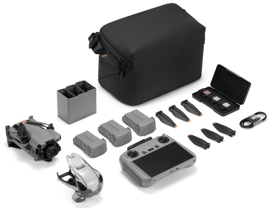 DJI Mini 5 PRO RC2 Fly More Combo, Drone avec caméra, Retour au point de départ, Moins de 250 g, Qualité supérieure