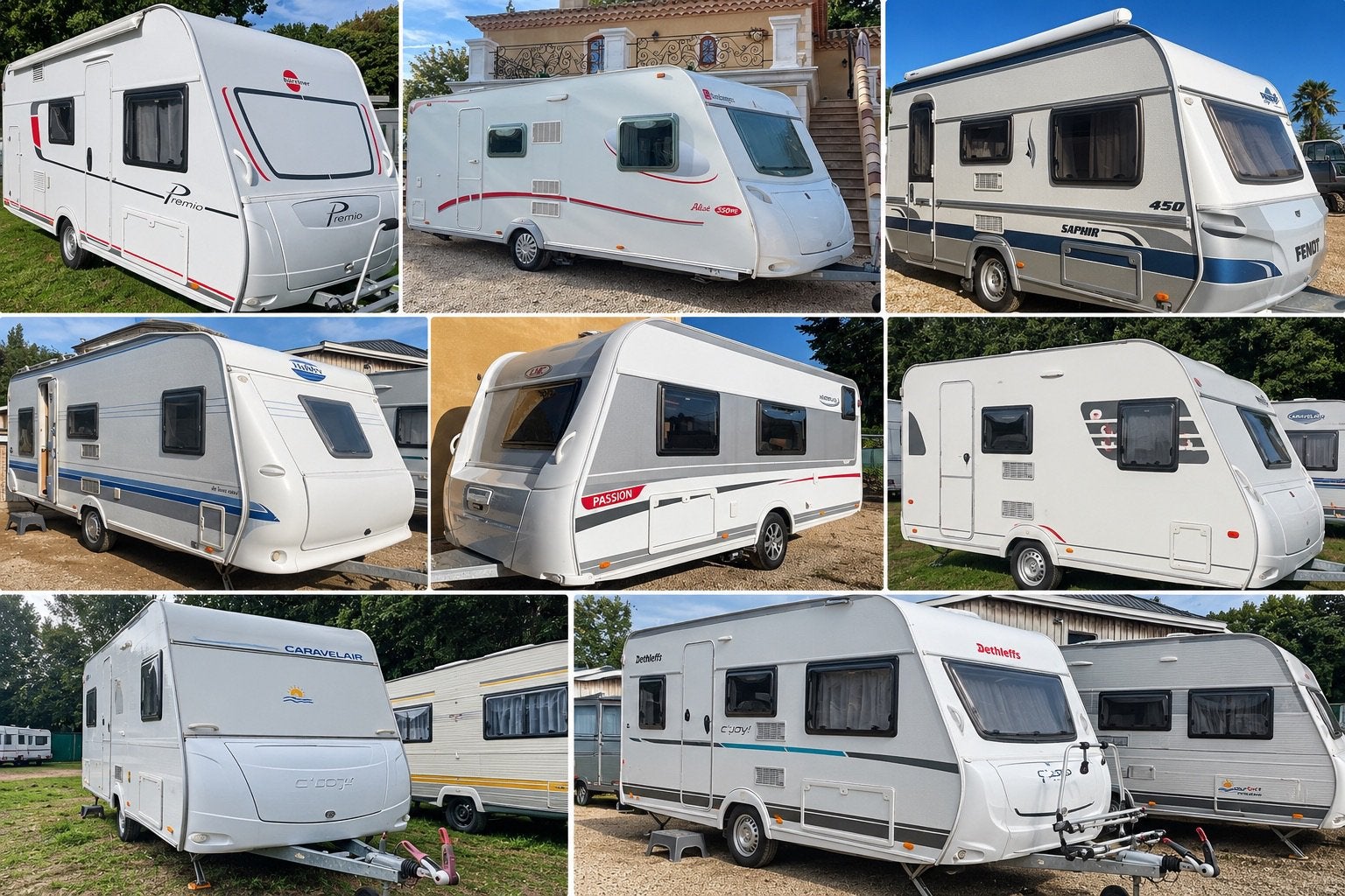 2de hands caravans op voorraad in Oudsbergen Limburg Belgie, Bedrijf