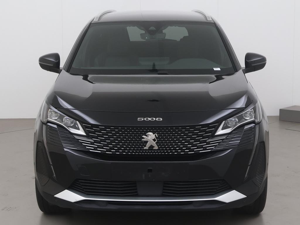 Peugeot 5008 puretech gt 130 AT, Auto's, Automaat, Elektrische buitenspiegels, 149 g/km, Zwart