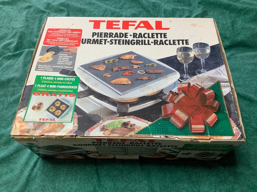 À vendre pierrade/raclette Tefal, Electroménager, Enlèvement, Utilisé