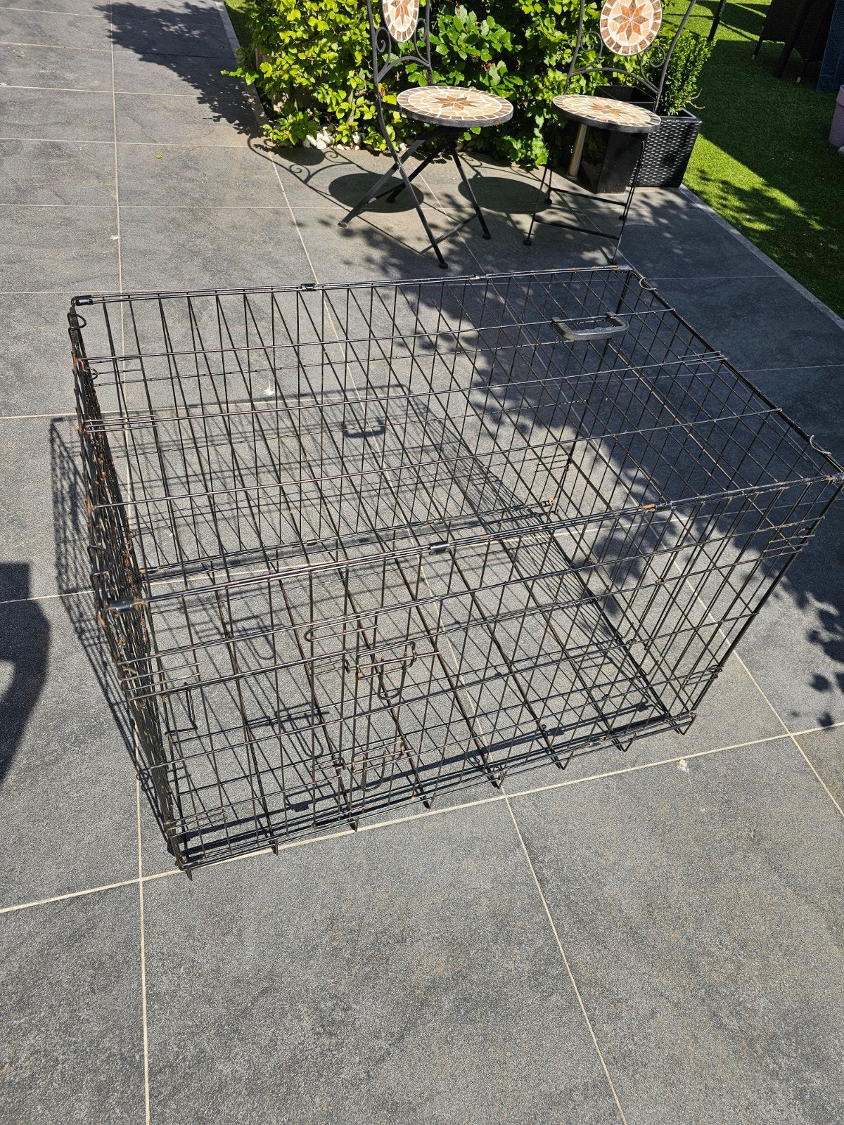 Honden bench. Hondenren. Groot, Dieren en Toebehoren, Ophalen, Gebruikt