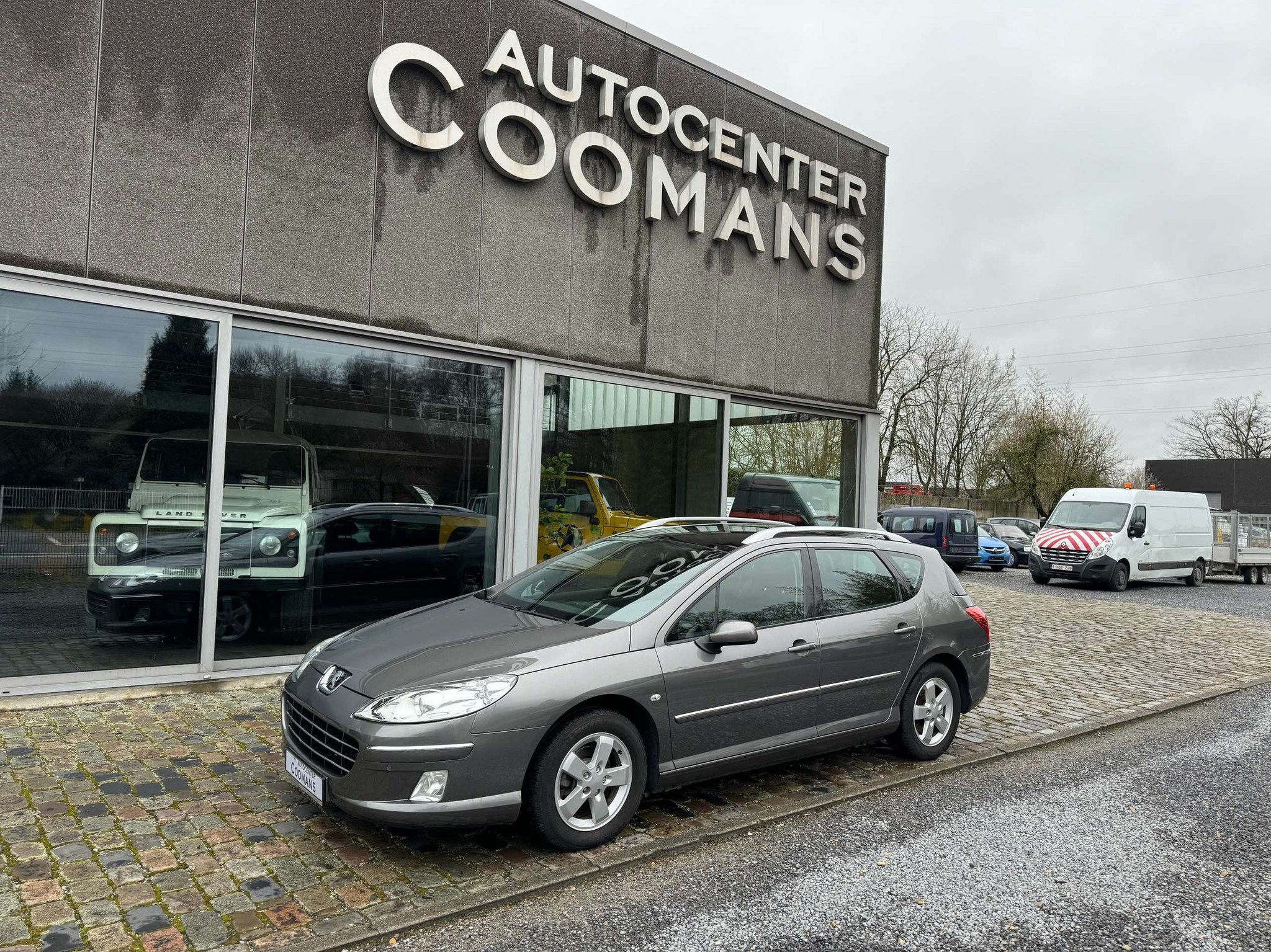Peugeot 407 2.0 HDi ENKEL VOOR EXPORT OF HANDELAAR, Autos, 100 kW, Argent ou Gris, Achat, 4 portes