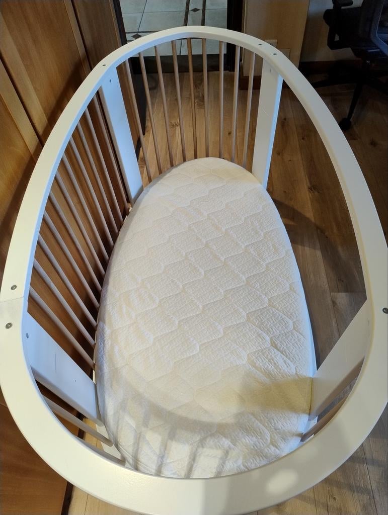 Lit œuf évolutif Songes et Rigolades 70x140, Matelas, 70 à 85 cm, Enlèvement, Utilisé