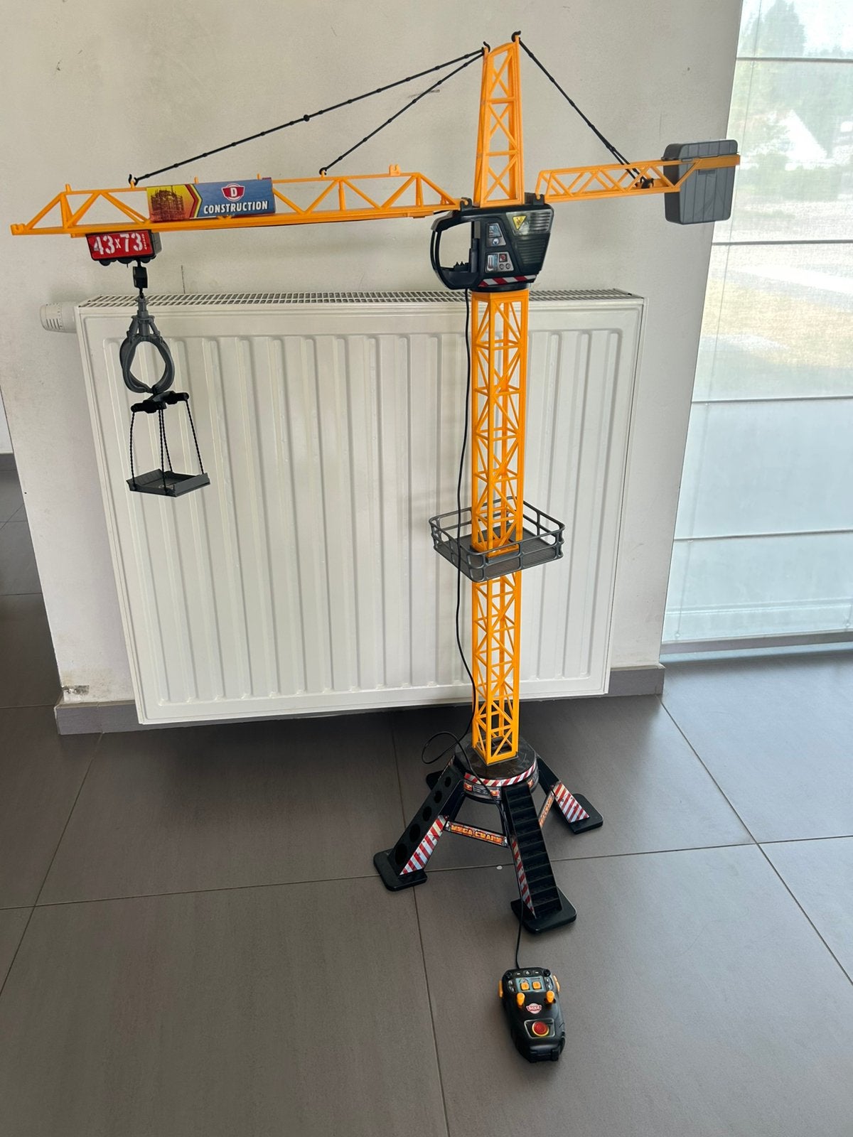 Dickie toys megakraan, Kinderen en Baby's, Speelgoed |Speelgoedvoertuigen, Zo goed als nieuw, Ophalen of Verzenden