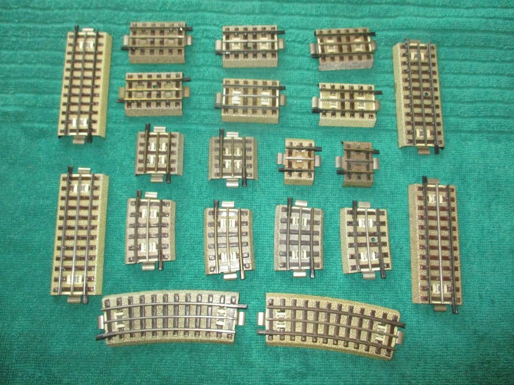 Marklin 20 petits rails ( Avant 1957 ), Ophalen of Verzenden, Gebruikt, Rails, Märklin