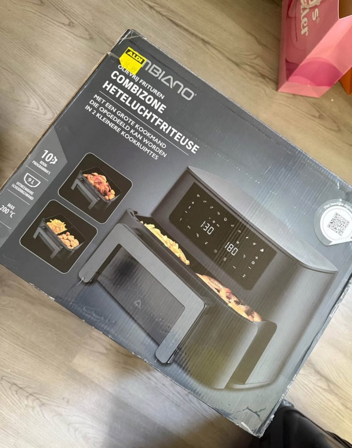 Airfryer NIEUW, Elektronische apparatuur, Ophalen, Nieuw, Airfryer XXL, 1500 gram of meer