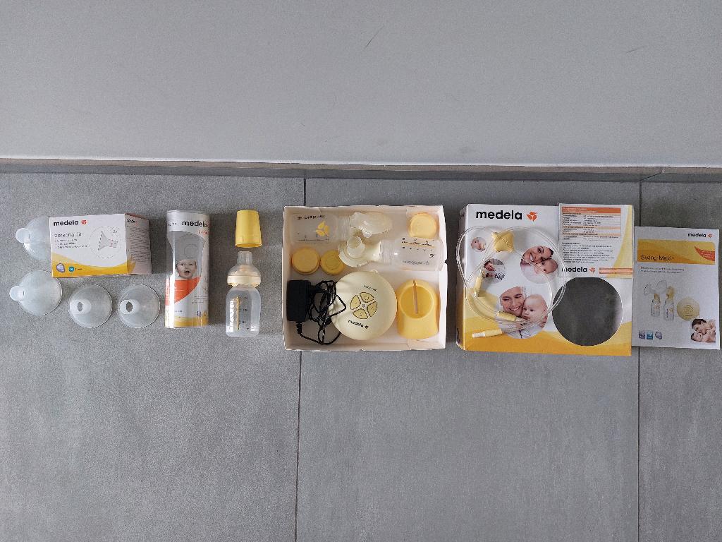 MEDELA electrische dubbele borstkolf, Kinderen en Baby's, Babyvoeding en Toebehoren, Zo goed als nieuw, Borstkolf, Ophalen