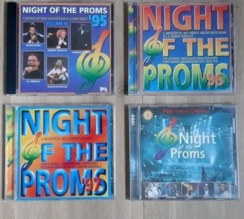 4 cd night of the proms 1995 + 1996 + 1997 + 1999, uitkiezen, Ophalen of Verzenden, Gebruikt