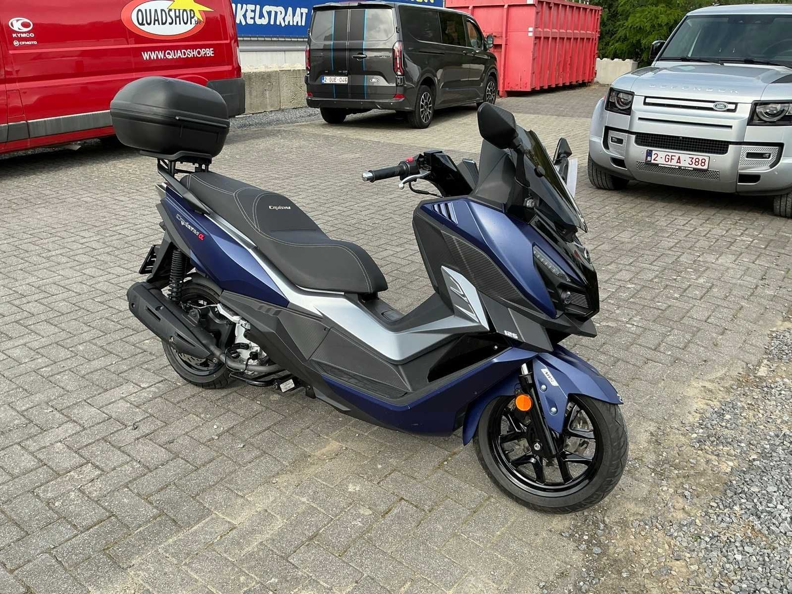 2022 Sym Cruisym 125 Motorfiets, Motoren, Overig, Sym, Gebruikt, Bedrijf