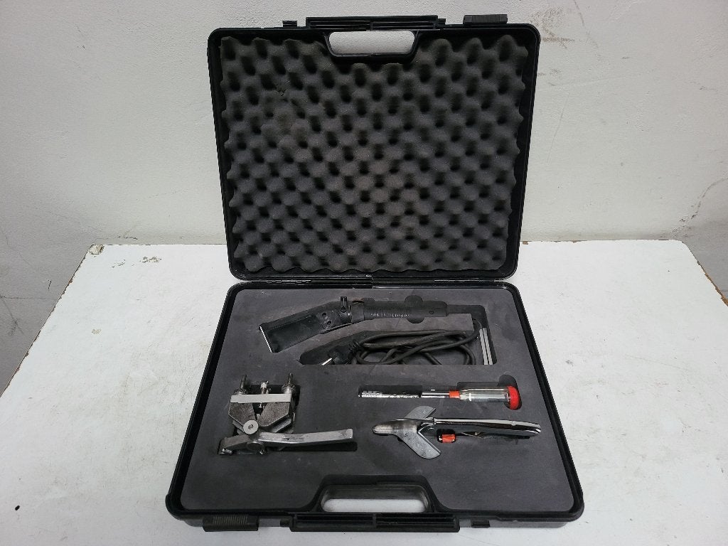 volta var tool kit 8160715 VAR Laskit voor Rond en V snaren, Ophalen of Verzenden, Gebruikt, 150 tot 250 ampère, Overige typen