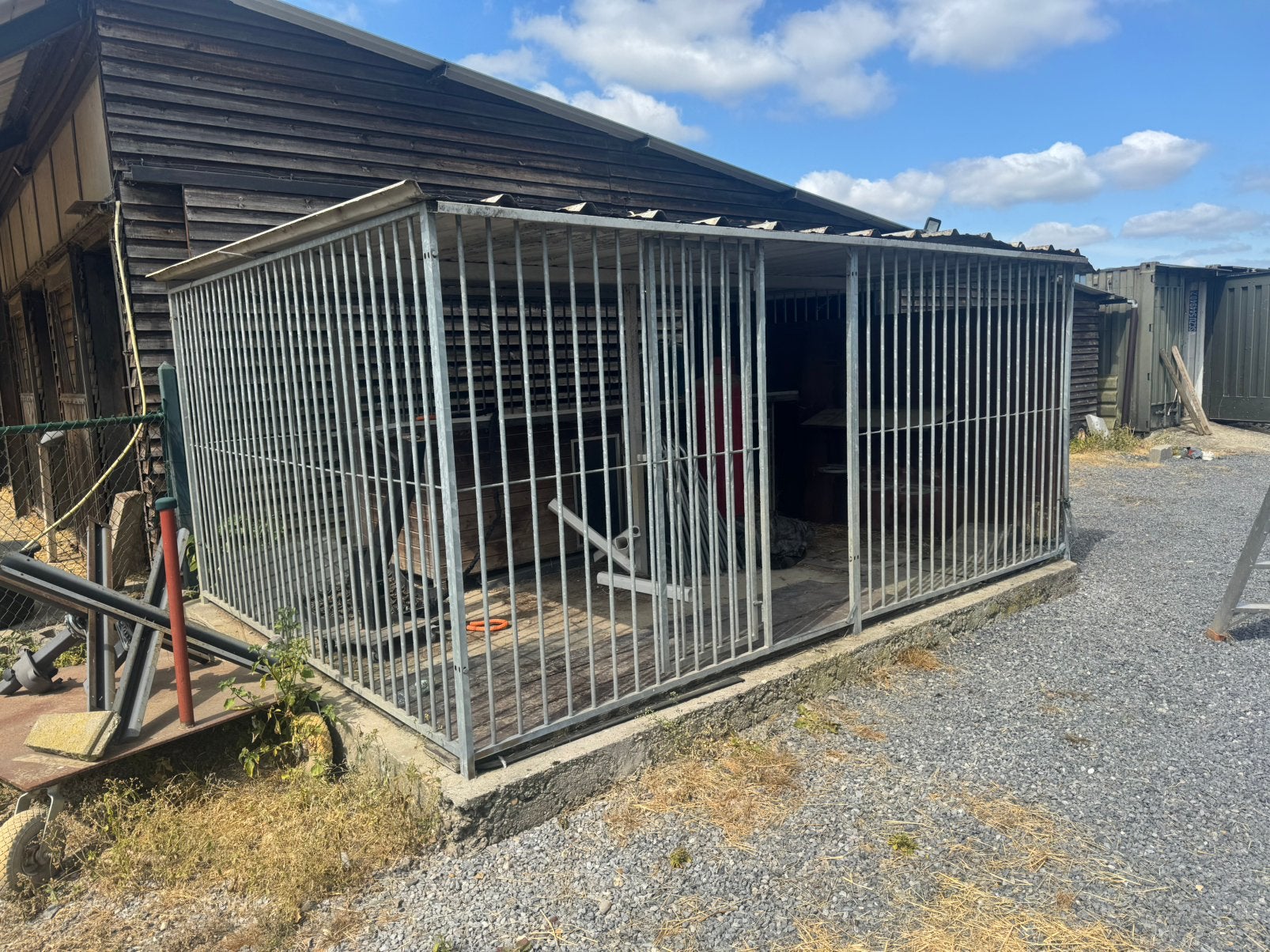 Honden ren en hok, Dieren en Toebehoren, Ophalen, Gebruikt