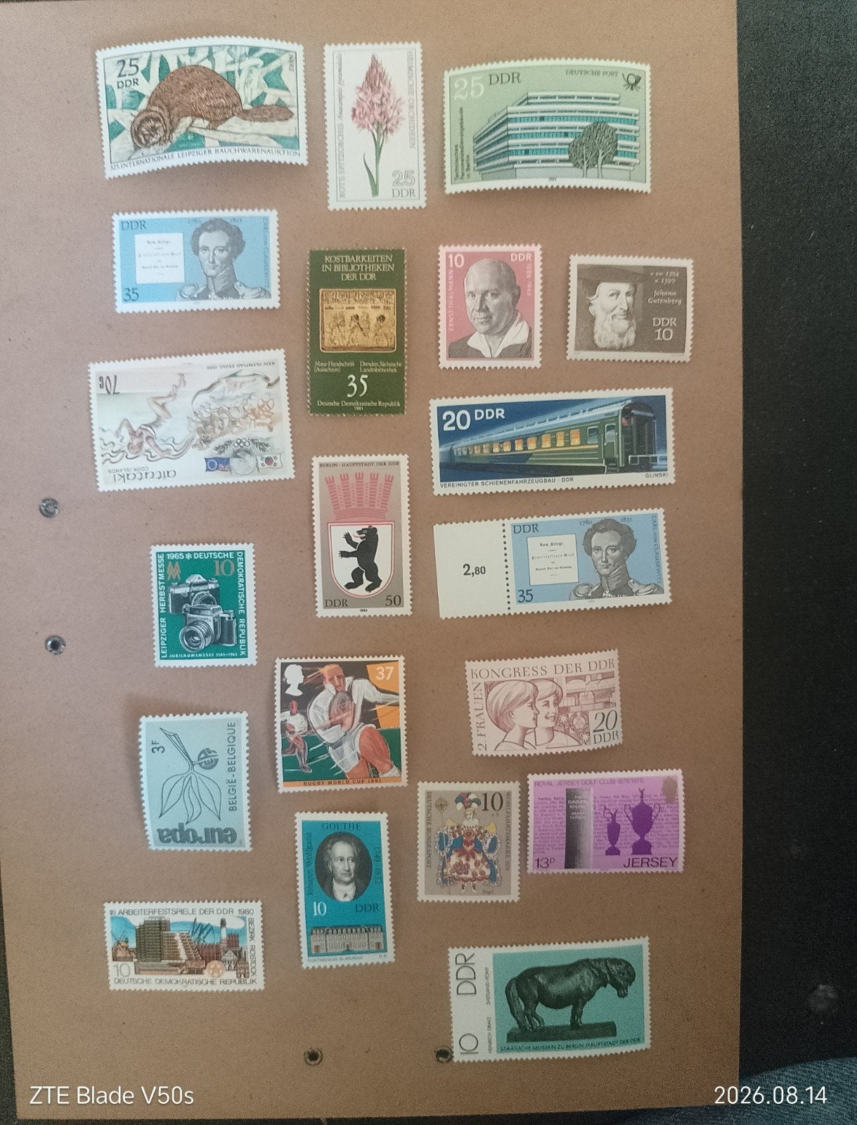 20 timbres historiques, Enlèvement ou Envoi