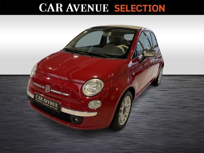 Fiat 500 C Lounge - MARCHAND OU EXPORT, Rouge, Euro 5, 63 kW, Entreprise