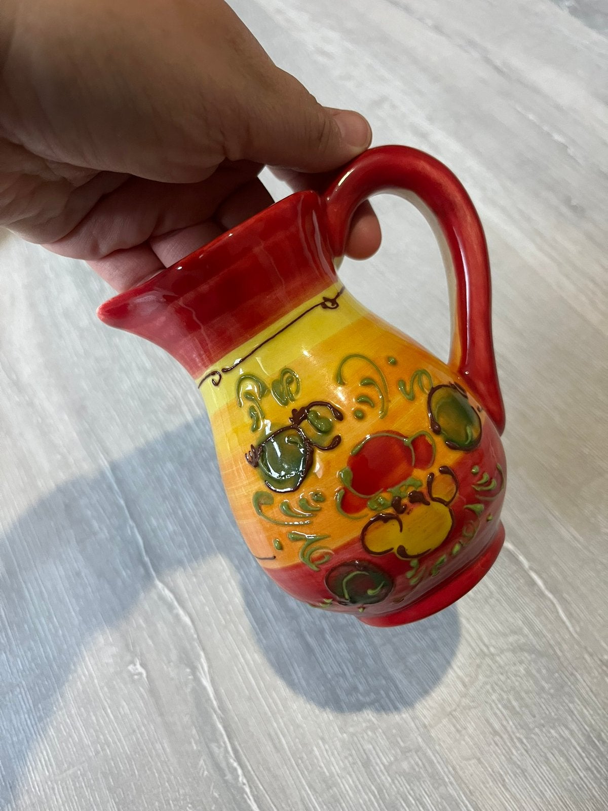 Nouvelle carafe en céramique faite main, Maison & Meubles, Cuisine | Vaisselle, Enlèvement ou Envoi, Neuf, Céramique, Pichet