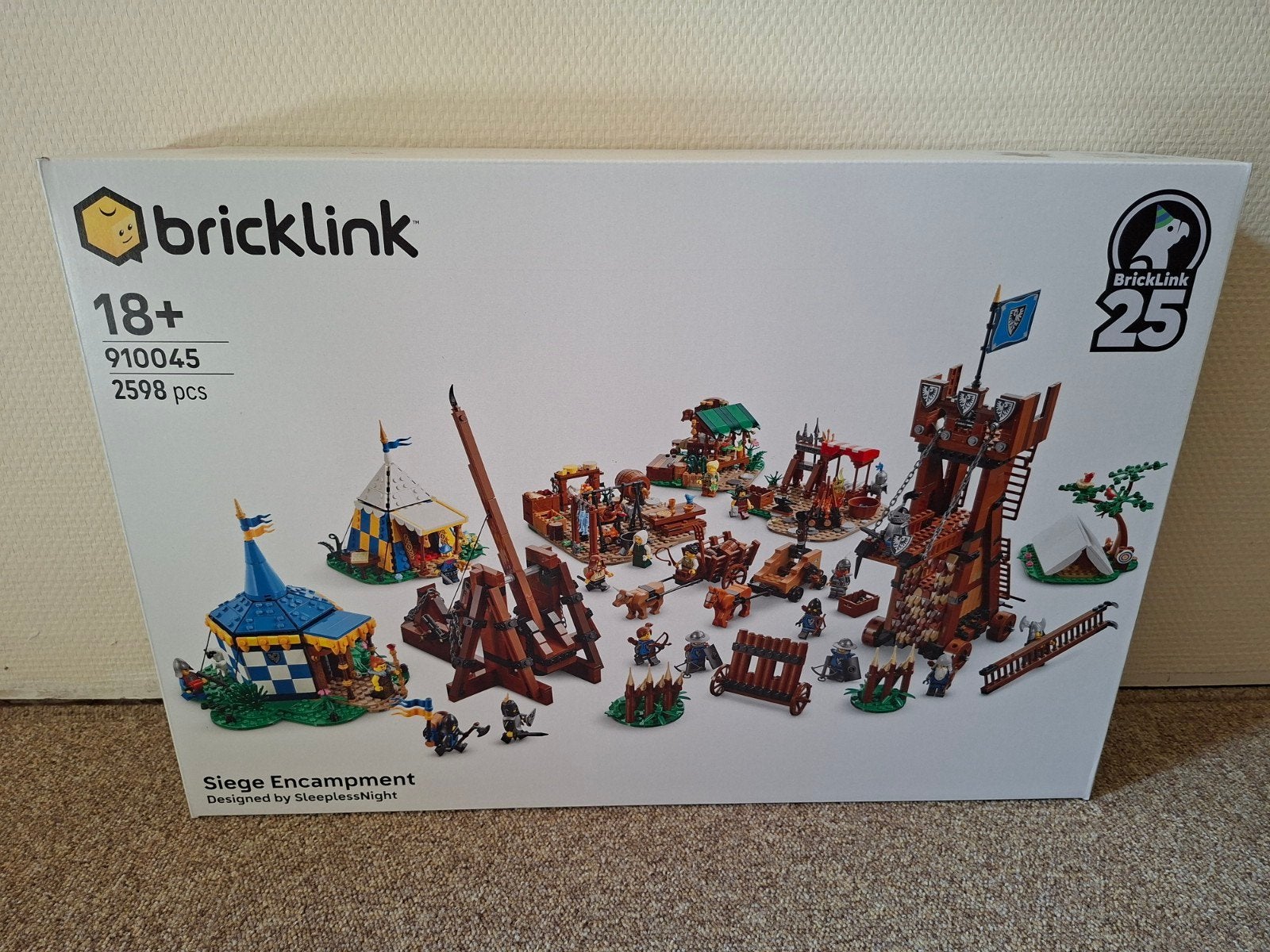 Lego Bricklink 910045 Siege Encampment, Lego, Nieuw, Ophalen of Verzenden, Castle