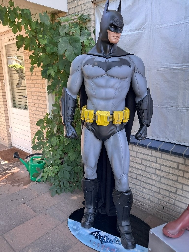 Oxmox Muckle Batman life size lifesize beeld levensgroot., Verzamelen, Ophalen, Gebruikt, Film, Beeldje, Replica of Model