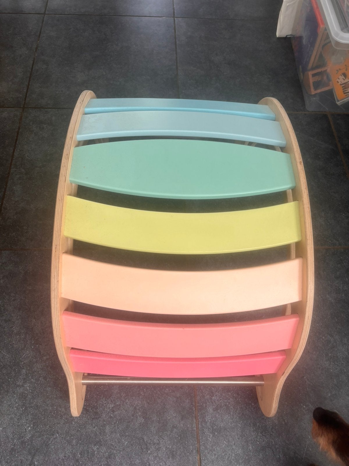 Klimboog pastel, Kinderen en Baby's, Speelgoed | Houten speelgoed, Ophalen, Zo goed als nieuw