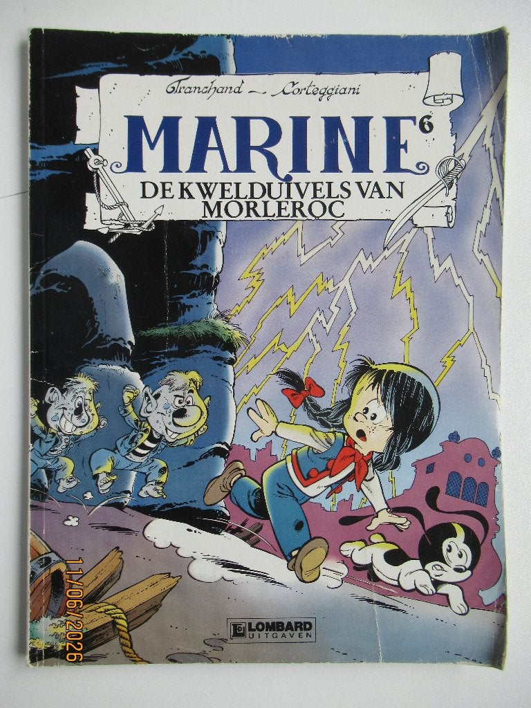 marine...nr.6...de kwelduivels van morleroc...........1st, Ophalen of Verzenden, Gelezen