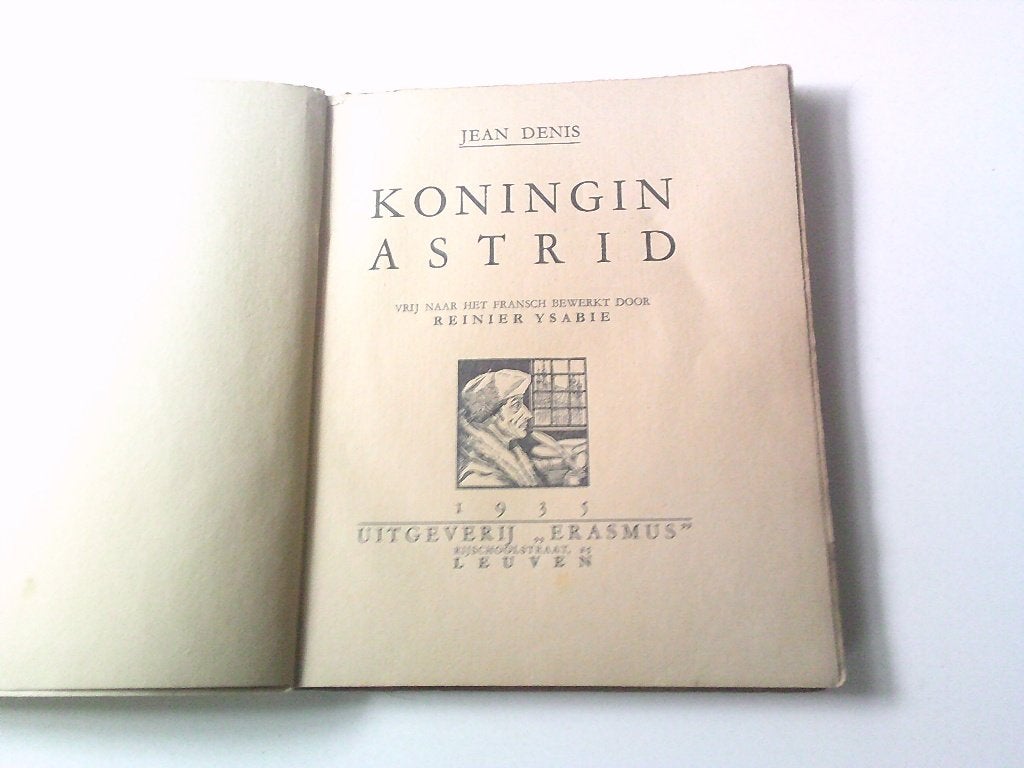boek koningin astrid jean denis, Collections, Enlèvement, Comme neuf, Magazine ou livre