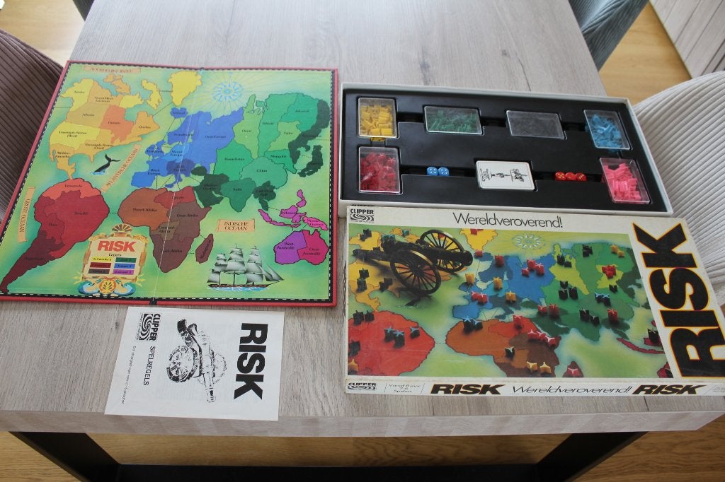 Witte Risk 1982, Hobby en Vrije tijd, Vijf spelers of meer, Ophalen of Verzenden, Gebruikt, Clipper