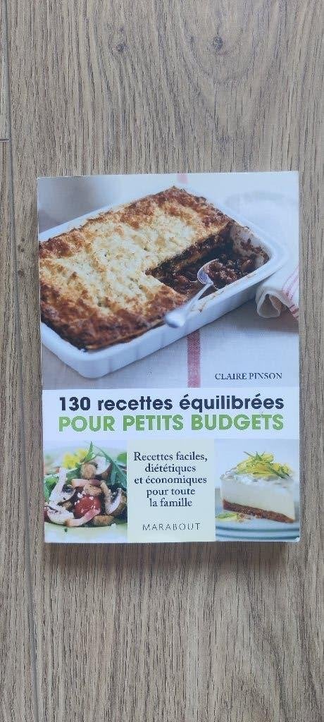 130 recettes équilibrés pour petits budgets, Livres, Enlèvement, Comme neuf
