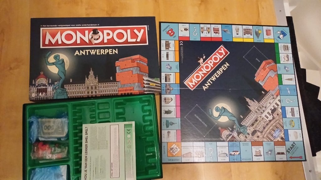 bordspel nieuw Monopoly Antwerpen Monopolie limited, Hobby en Vrije tijd, Gezelschapsspellen | Bordspellen, Een of twee spelers