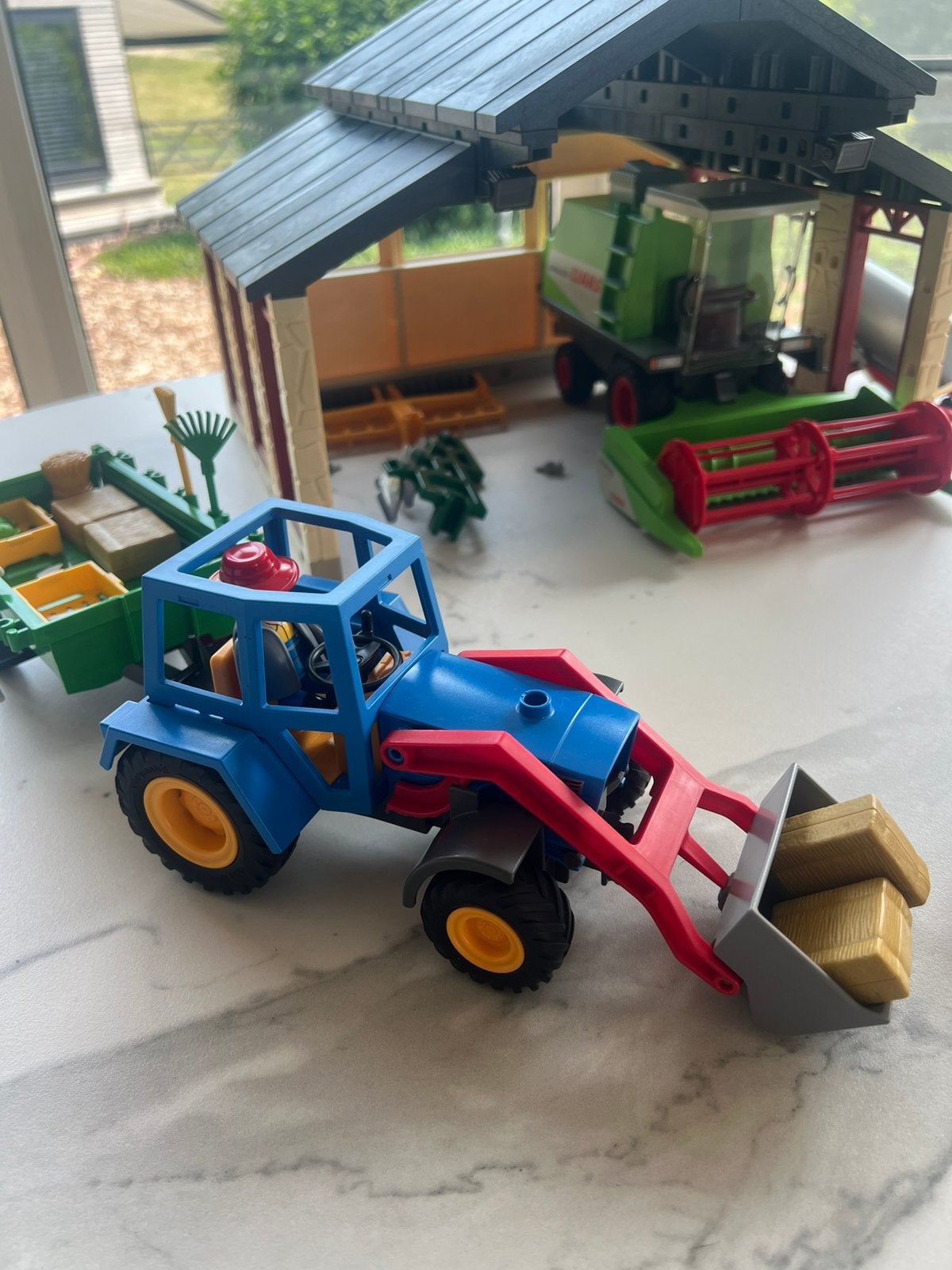 Playmobil grote boerderij - 4055, Kinderen en Baby's, Ophalen, Zo goed als nieuw, Complete set