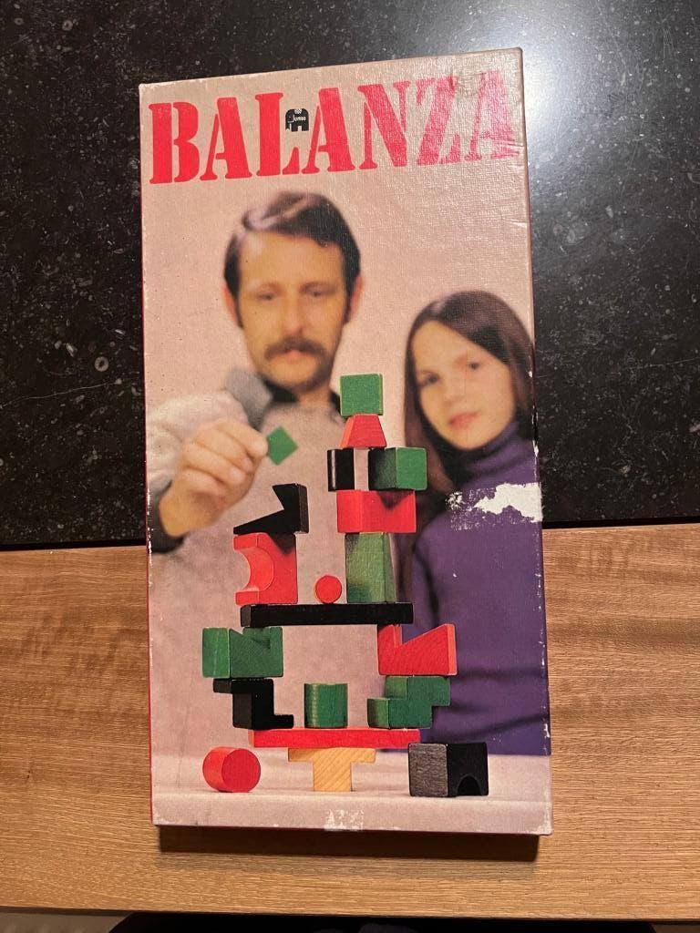 Vintage houten blokken spel, Balanza van Jumbo, Geen idee, Overige typen, Ophalen of Verzenden, Geen idee