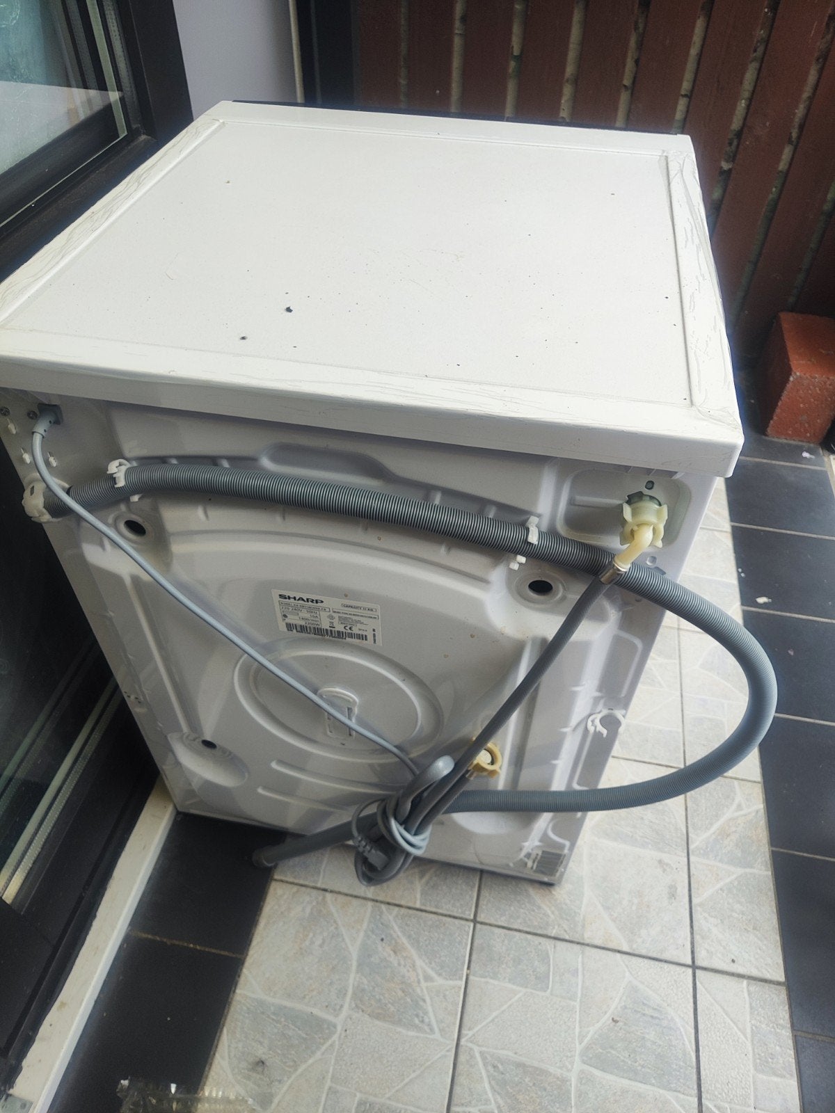 sharpp was machine, Elektronische apparatuur, Vriezers en Diepvrieskisten, Ophalen