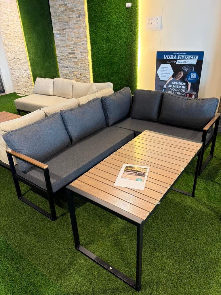 Loungeset brest, Tuin en Terras, Ophalen, Zo goed als nieuw, Loungeset