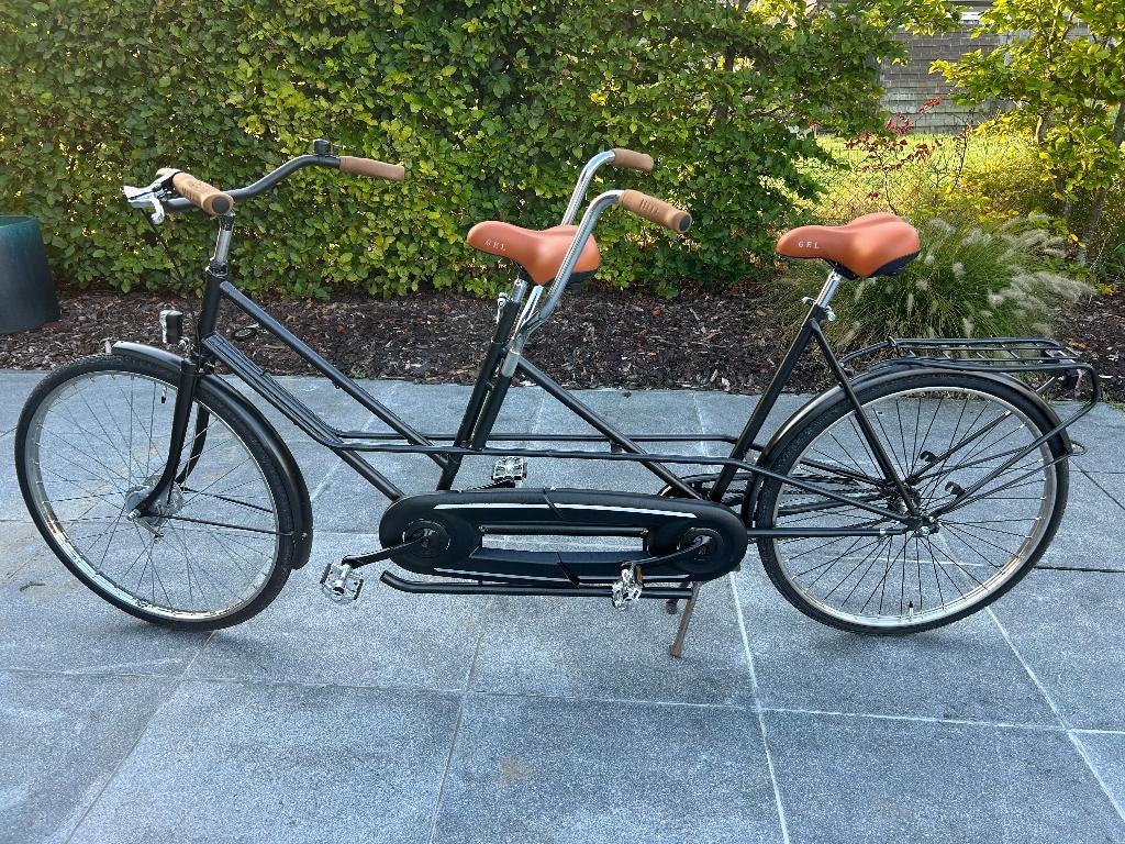 tandem van "Union Holland", Fietsen en Brommers, Minder dan 10 versnellingen, Union Holland, Zo goed als nieuw, 51 tot 55 cm