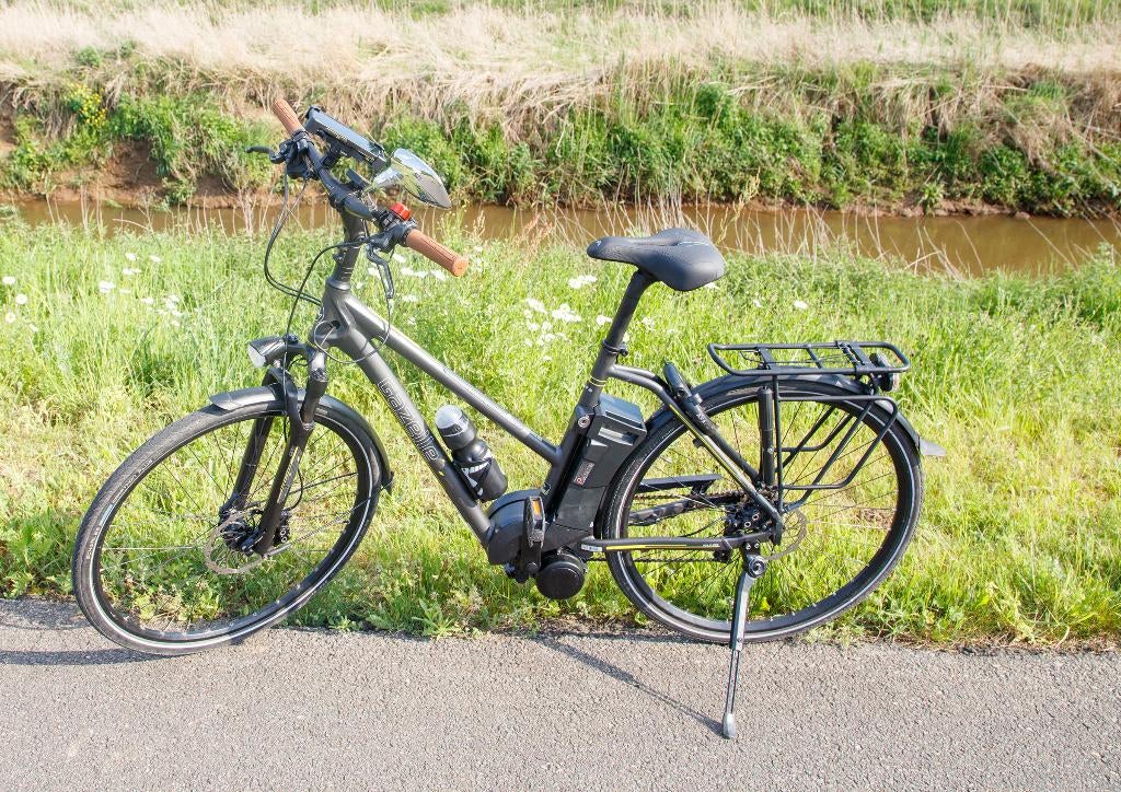 Gazelle ebike met nieuwe motor maat S, Gebruikt, 47 tot 51 cm, 30 tot 50 km per accu, Ophalen
