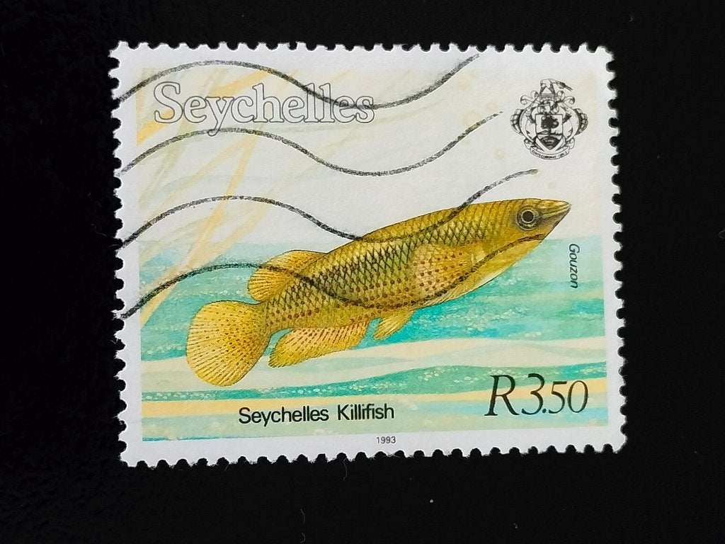Seychellen 1993 - vissen, Verzenden, Overige landen, Gestempeld